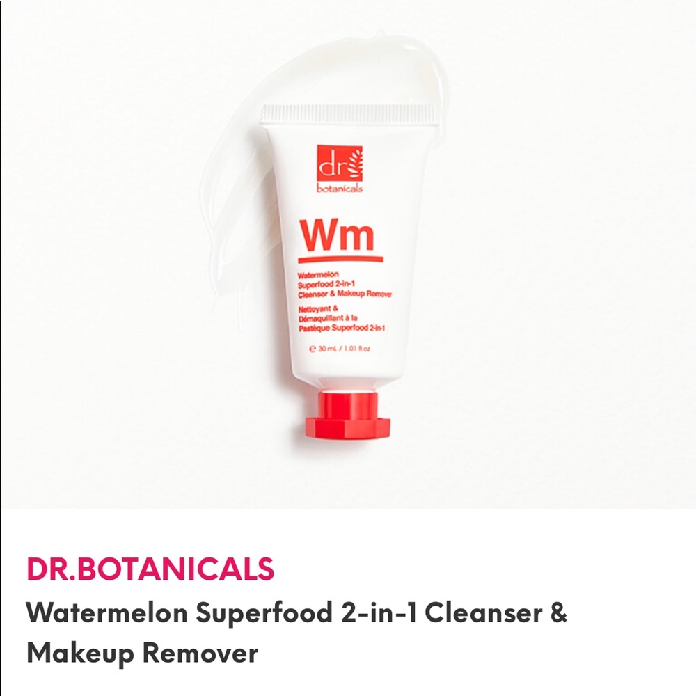 DR.BOTANICALS
Watermelon Superfood 2-in-1 Cleanser & Makeup Remover